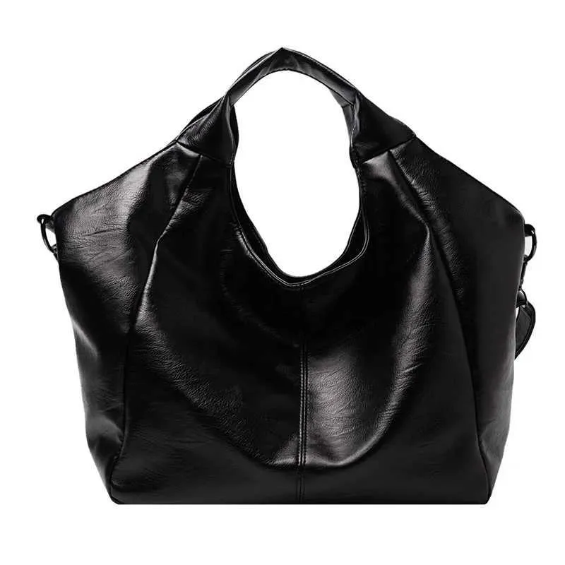 Fashion Women Handbags Female Large Shoulder Bags For Travel Weekend Shopping Feminine Bolsas Soft Leather White_voghion.com
