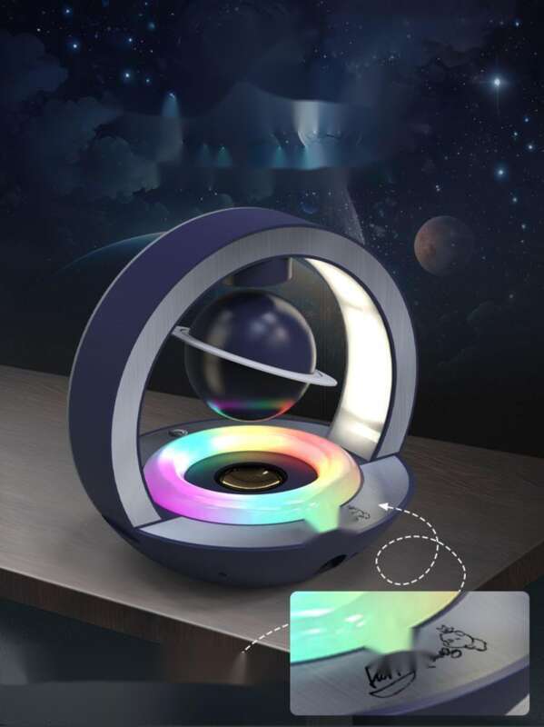 【 53000 People's Collection 】 Maglev Bluetooth Speaker Subwoofer Black Technology Birthday Gift 520 Give Creative_voghion.com