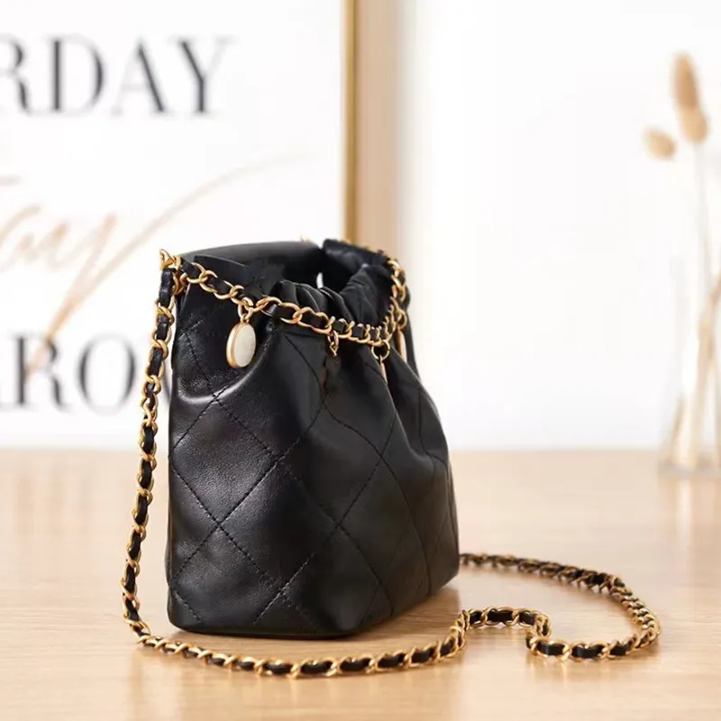 Echte Taschen für Damen – Mini-Schulterhandtasche, tragbare Umhängetasche aus weichem Leder, klassisches Modedesign_voghion.com