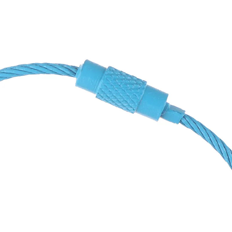 10 pezzi di lunghezza casuale 15 cm portachiavi in acciaio portachiavi etichetta grande anelli per chiavi_voghion.com