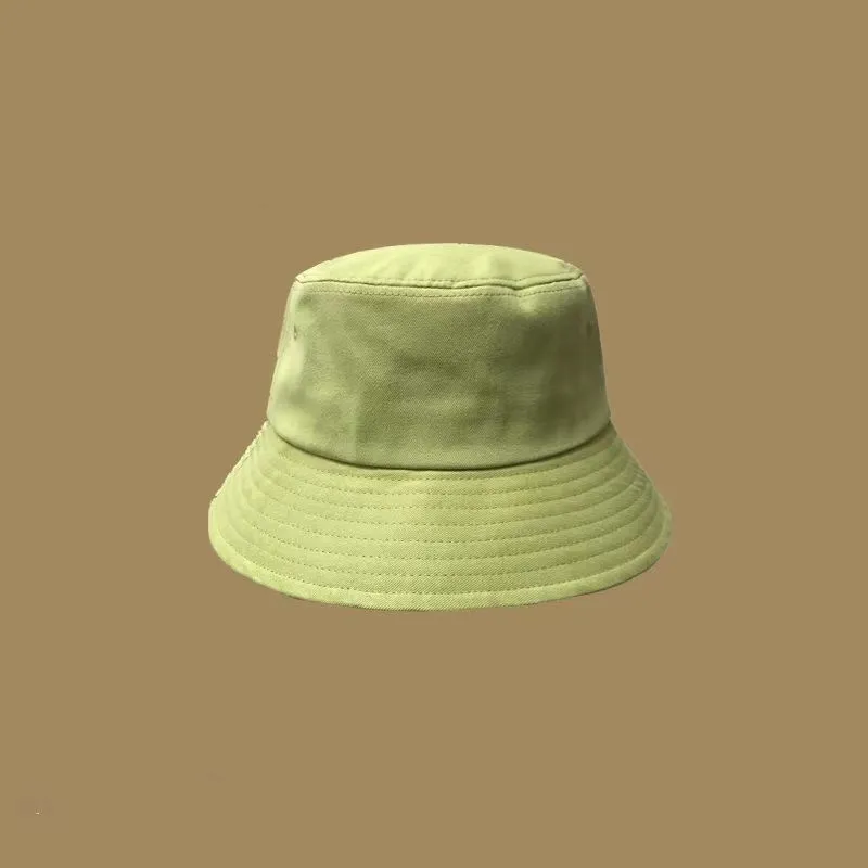 Hüte Schals Sets Designer Sommermütze Eimer Hut Twee Farben Einfarbig Männliches und weibliches Paar Einfach Bequem_voghion.com
