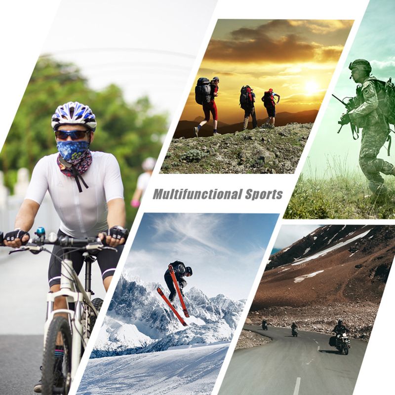 SportLife Weiche, wärmende Gamasche, einfarbig, mit Kordelzug, Fleece-Halsbekleidung für Fahrradfahrer_voghion.com