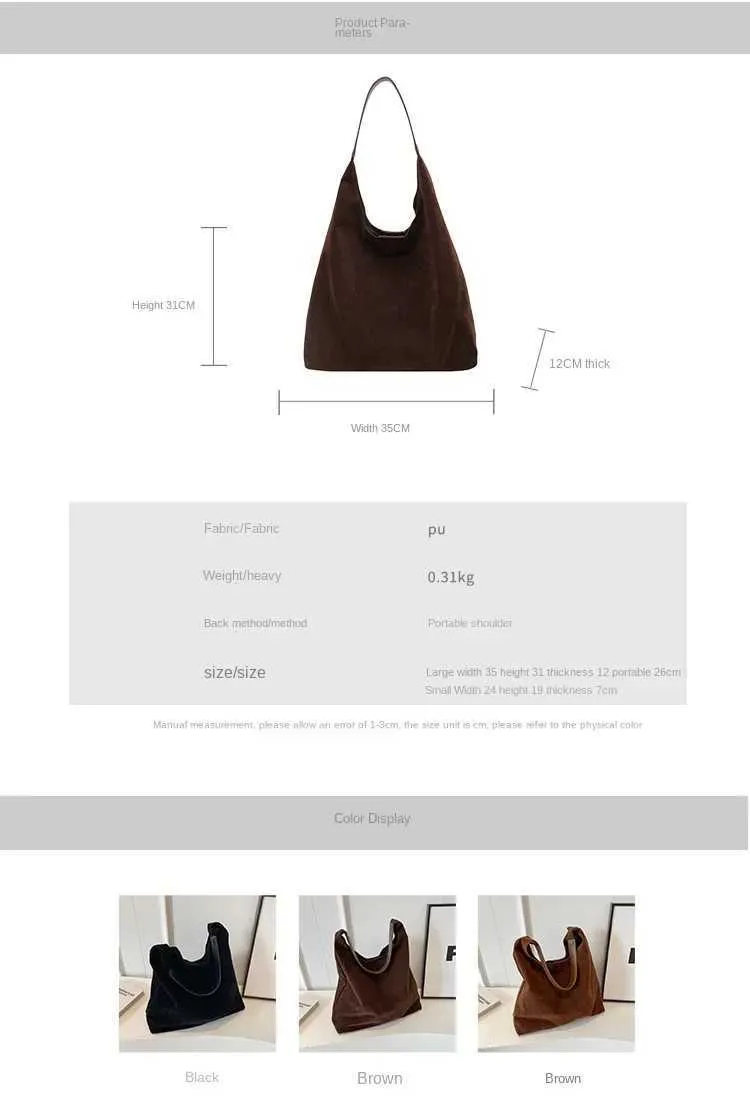 Borsa a tracolla grande capacità e borsa a mano moda donna_voghion.com