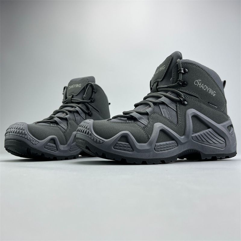 2024 New Men' High Quality Thick Bottom Wear reitant and Odorou Mountaineering Shoe Outdoor Hiking Battlefield_voghion.com