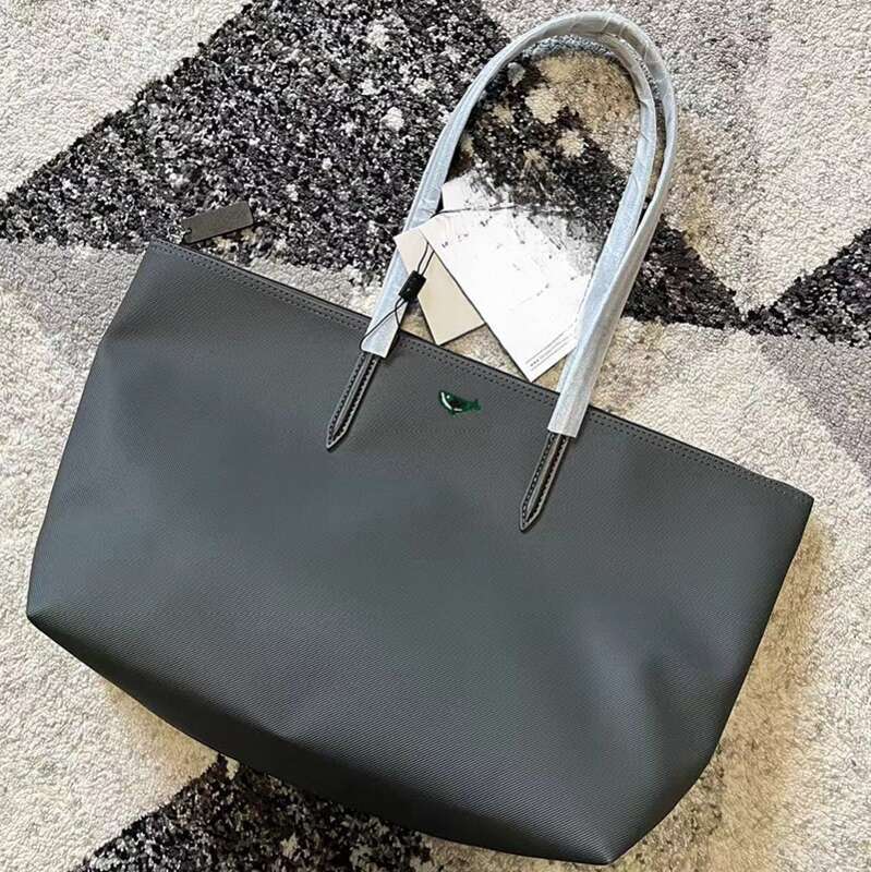 New Crocodile Women's Shopping Large Capacity Tote Dumpling Bag_voghion.com