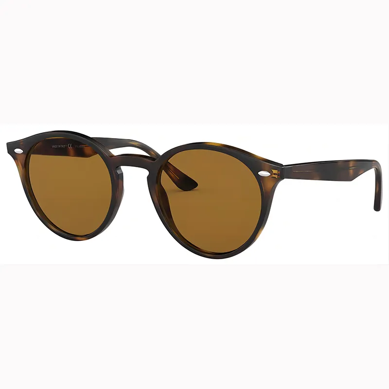 Lunettes de soleil rondes pour hommes et femmes, lunettes de soleil tendance de qualité supérieure pour hommes et femmes avec boîte en cuir Gafas De Sol Para_voghion.com