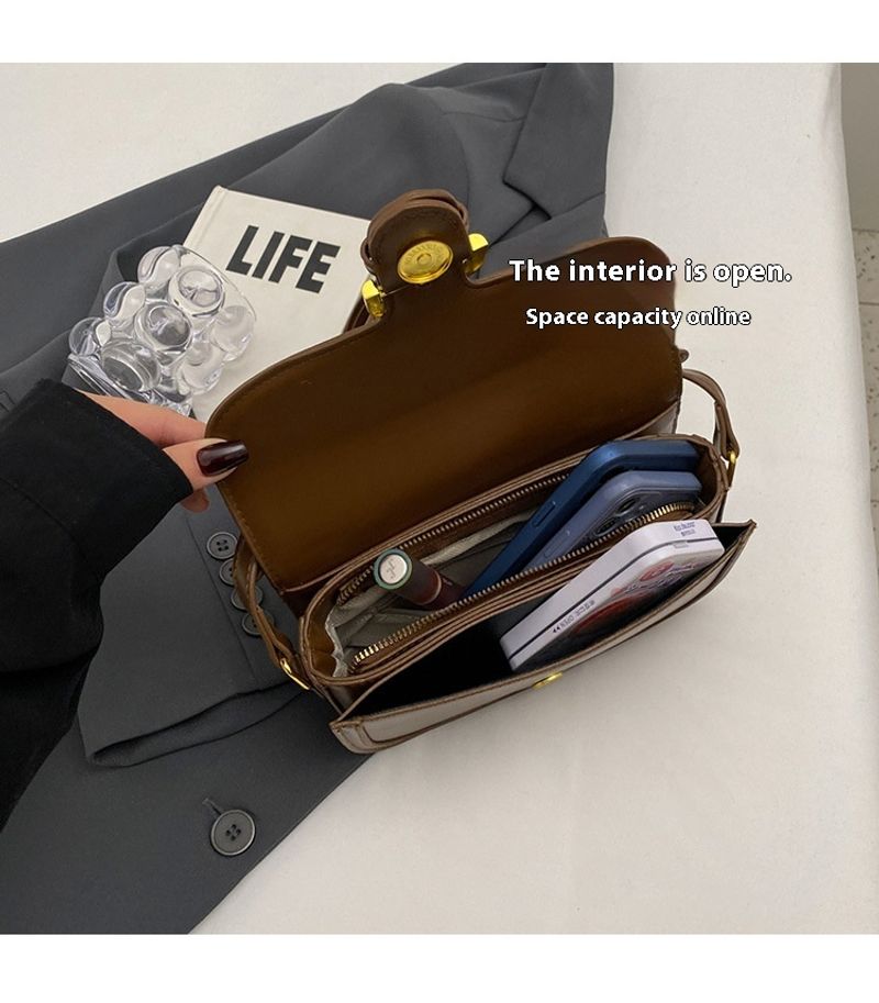 2024 Neue High-End-Modetasche Retro-Stil, vielseitige Satteltasche den Pendeerkehr für Damen, trendige, lässige_voghion.com
