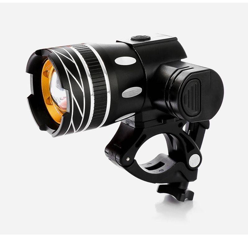 High Brigness T6USB Charging Strong Lig For Bicycle Headligs, Nig Riding Mountain Ligs, Variable Focus_voghion.com