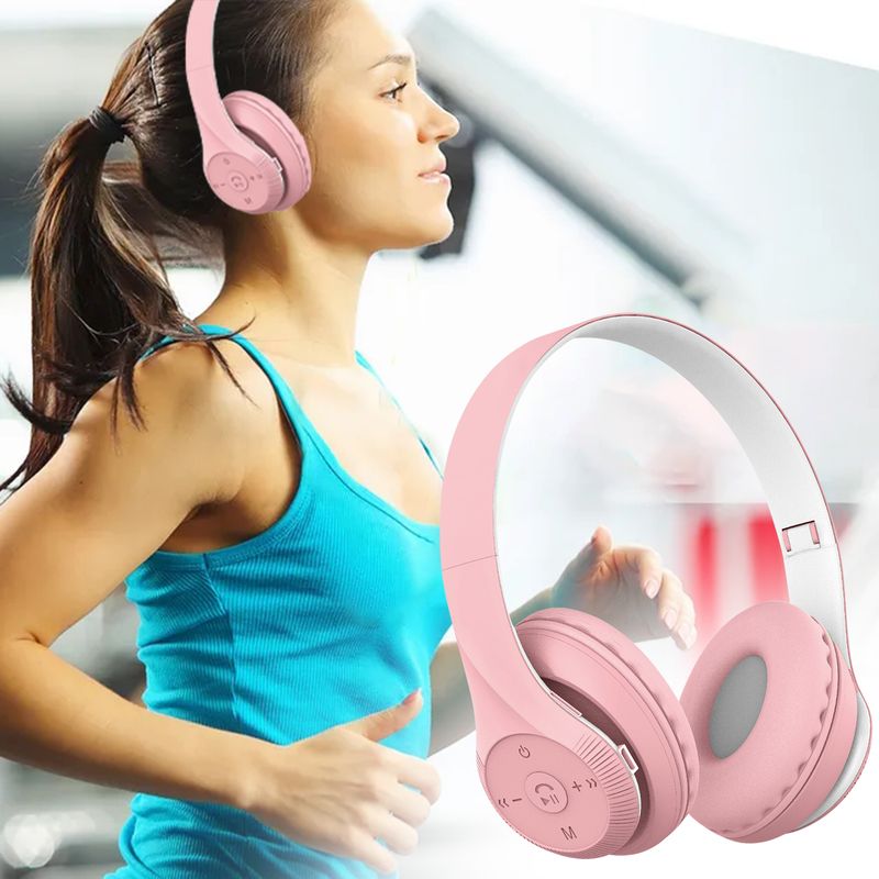 Căști wireless ST95, pliabile, stereo, portabile, practice, compatibile cu Bluetooth 5.1, căști Aron pentru jocuri_voghion.com