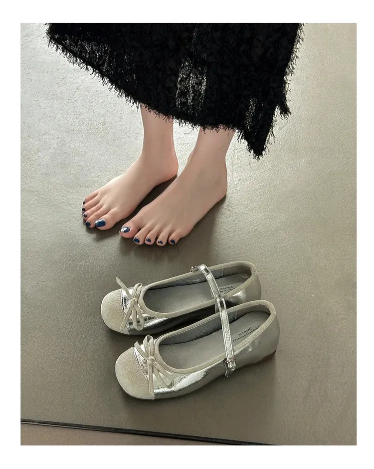 Frühling/Sommer Retro Candy Mary Einfache Ballerinas Damen atos Mujer 241111_voghion.com