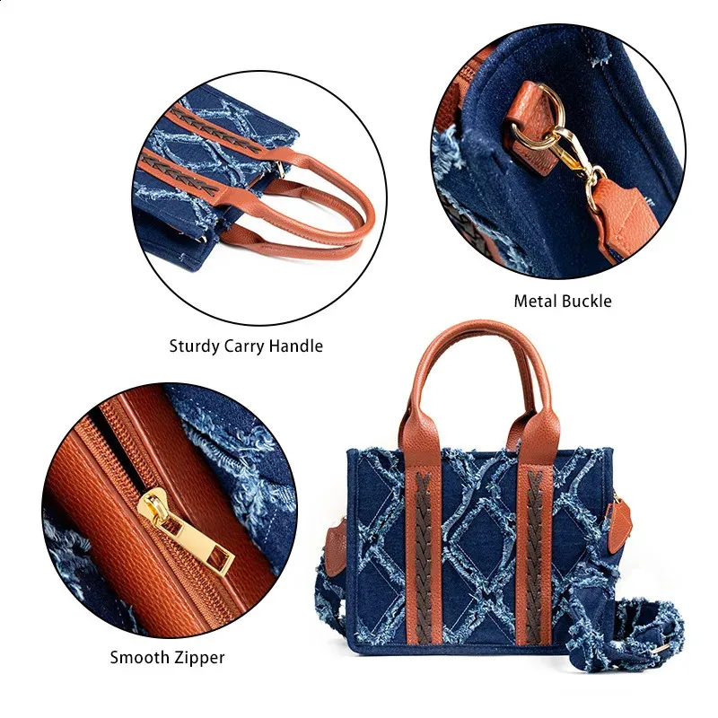 Damen Spot Cross-Border Tote Canvas Umhängetasche Bohemian Aztec Geldbörsen und Handtaschen Damen Geldbörse 240824_voghion.com
