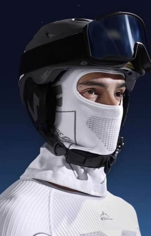 Skidmask, Vinter ansiktsskydd, Varm hjälm, Huvudskydd, Herr Dam Snabbtorkande Cykling, Vindtät och köldtålig_voghion.com