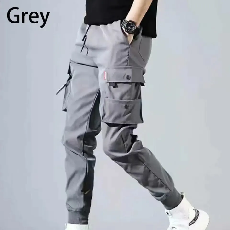 Calças táticas masculinas de combate com vários bolsos, calças casuais de treinamento, macacão, roupas de corrida, calças cargo masculinas para caminhada, 1 peça_voghion.com