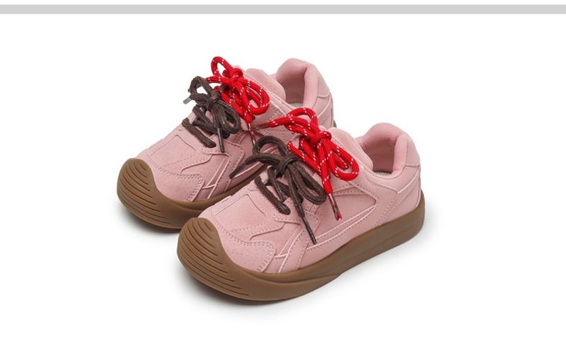 2024 herfst nieuwe kinderen outdoor sport meisjes klittenband zachte zool antislip wandelschoenen, jongens hardloopschoenen_voghion.com