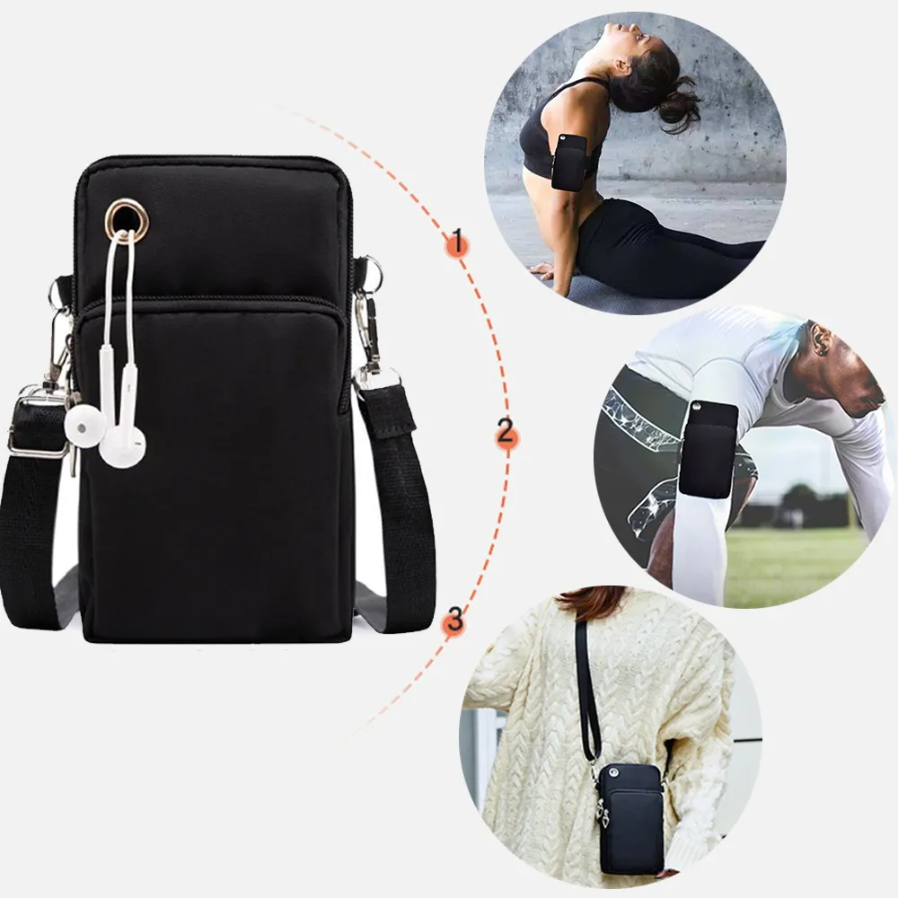 New Universal Mini Cross-body Shoulder Mobile Phone Poch Case Bag Spring Summer For Huawei/Xiaomi/Samsung Color_voghion.com