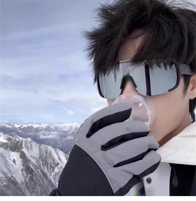 Buiten groot frame paardrijden skiën winddichte bril klimmen weg berg fiets sport zonnebril_voghion.com