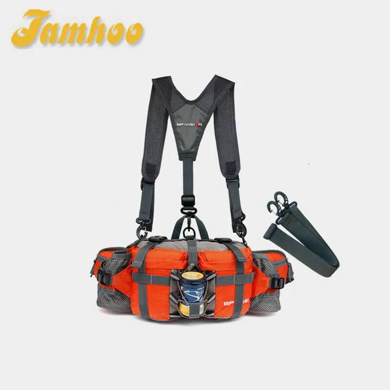 Jamhoo Outdoor Sport Taillebeutel Waasser Cycling Rucksak Wanderung Bierg Fläsch Waasserdicht Nylon Camping Mochila Wanderen_voghion.com