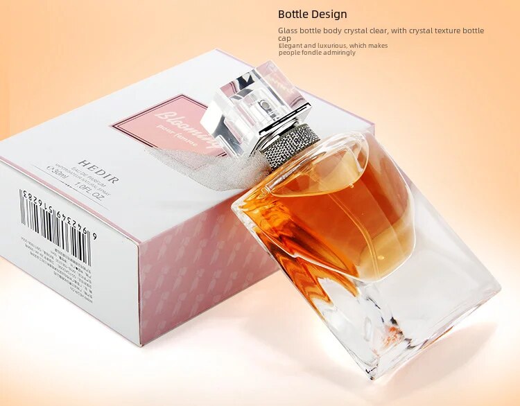 Perfume de alta gama con fragancia fresca y duradera para mujer de Genuine Flower._voghion.com