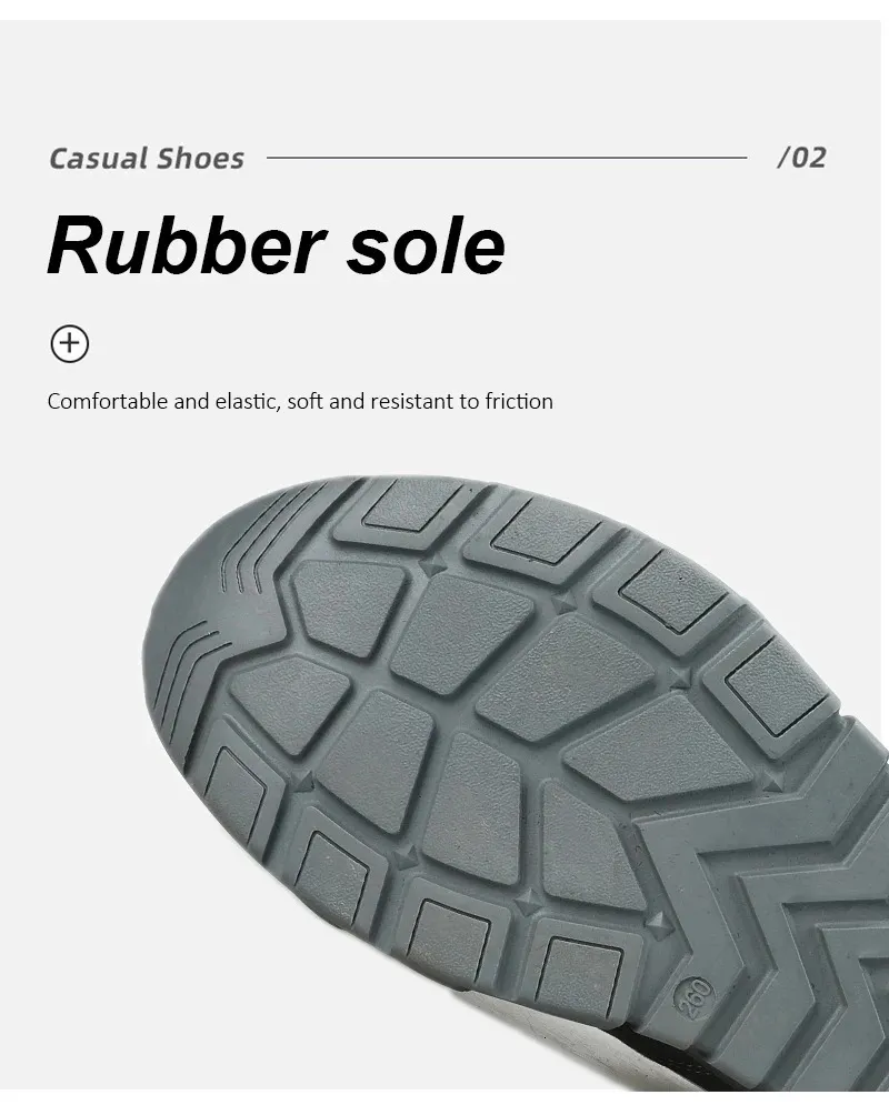 Chaussures de sécurité pour hommes avec perforations et semelles en acier renforcées, légères et antidérapantes, bottes pour hommes 250402_voghion.com