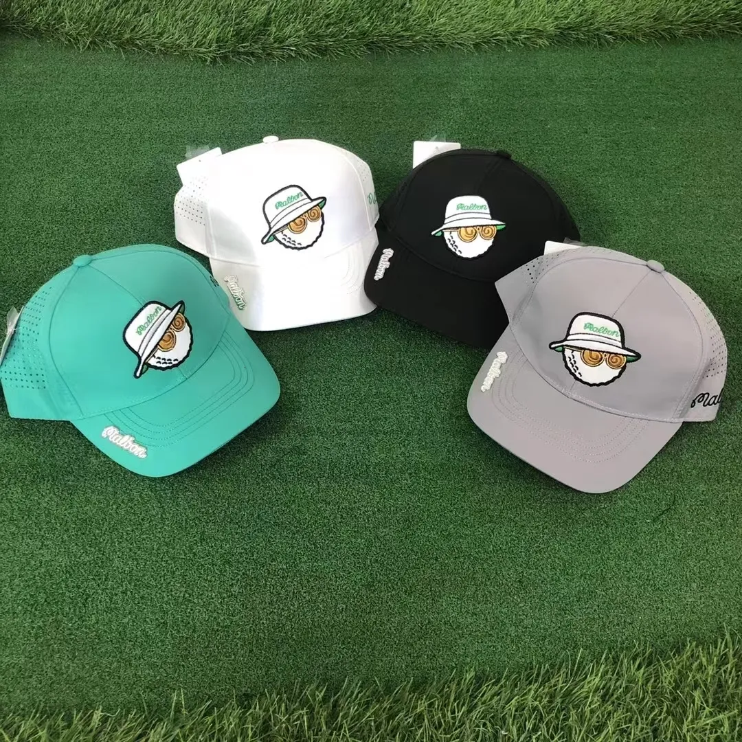 Caps Golf with Clip Ball Mesh Back Adjustable Fit Hat 230512_voghion.com