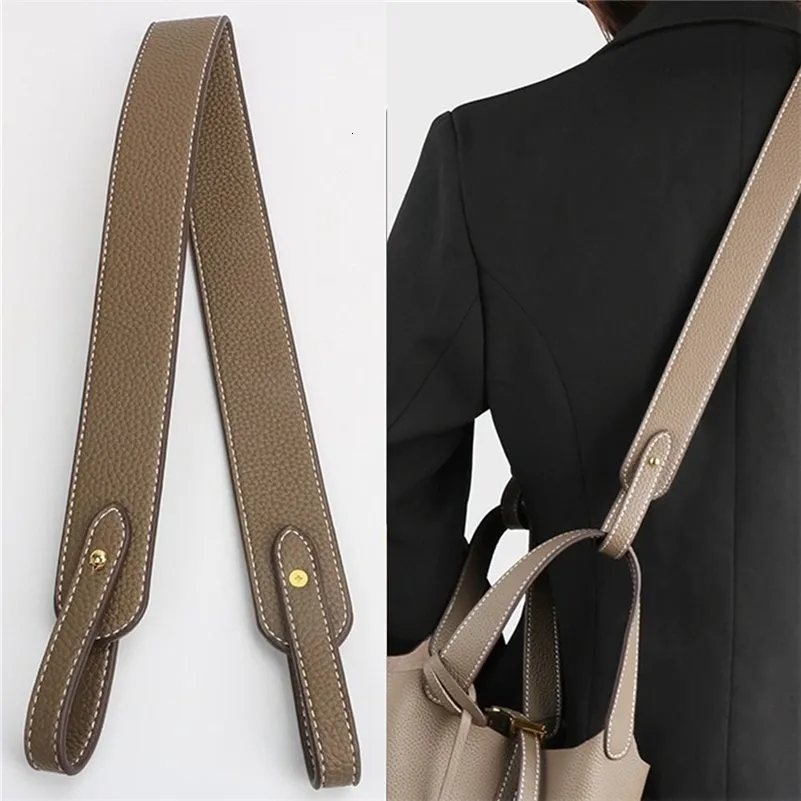 Cintura per borsa da donna in pelle PU tinta unita con tracolla larga, regolabile, di ricambio, per borse, accessori 240828_voghion.com