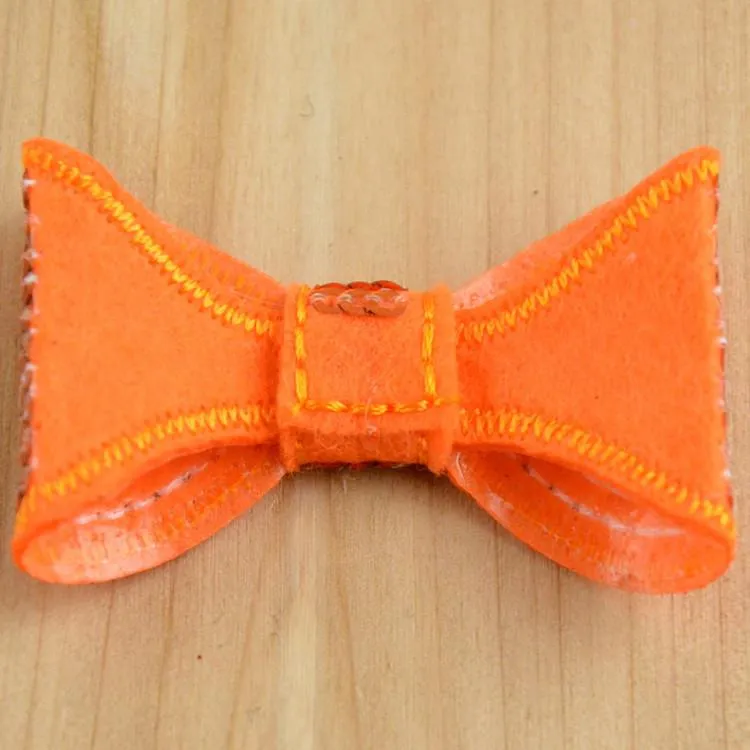 Fiocchi per capelli con paillettes ricamati per fasce_voghion.com