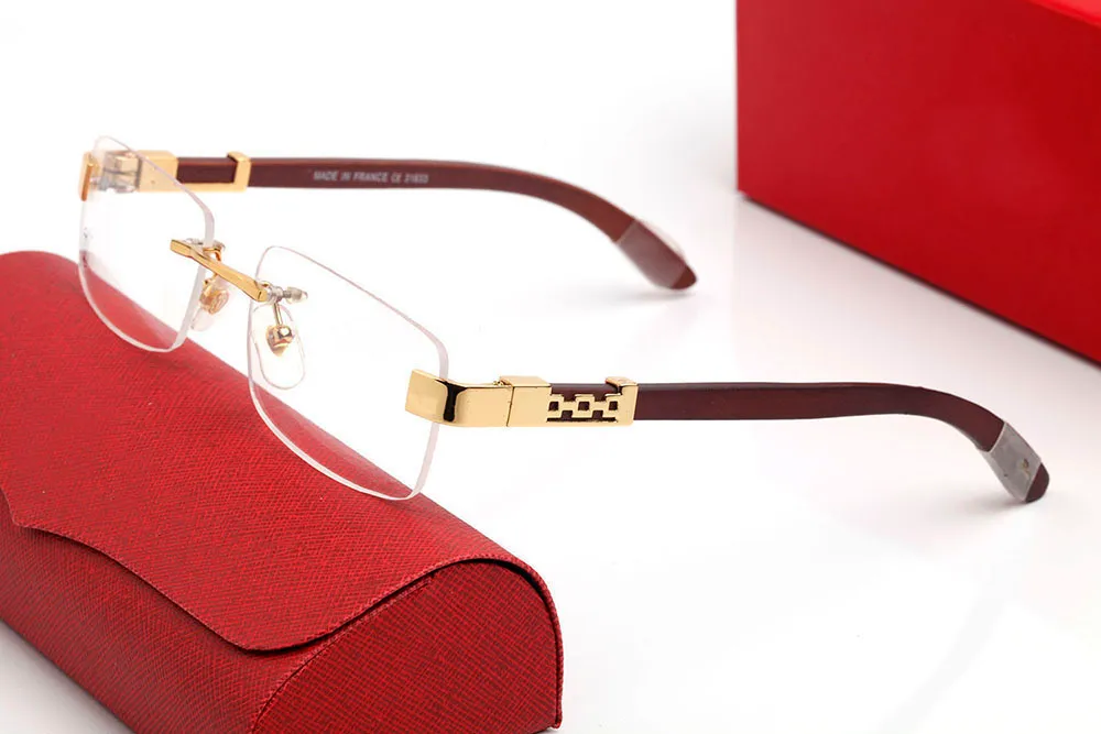 Gafas de sol decorativas clásicas cuadradas en forma de C para hombre y mujer, de marca, con montura media, monturas ópticas, gafas de diseño de metal._voghion.com