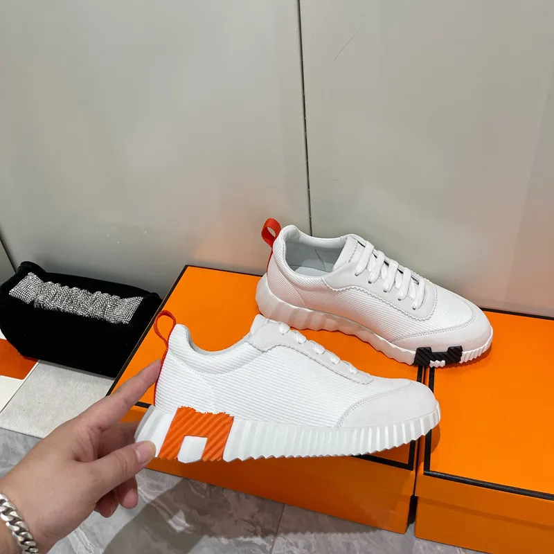 til mænd kvinder træningssko udendørs grøn sort afslappet designersneakers løbe dame herre flade joggingsko med æske_voghion.com