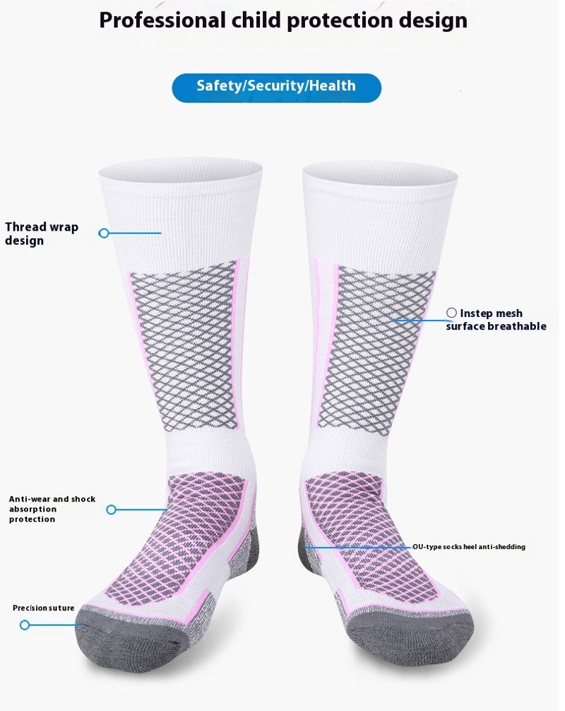 Profesjonalne dziecięce narty jedno-/dwuosobowe, długie rurki, pogrubione, jesienno-zimowe, ciepłe, dla dorosłych, do wędrówek na świeżym powietrzu_voghion.com