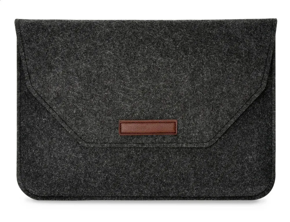 Laptoptasche aus Wollfilz, Hülle für 11, 12, 13, 15,6 Zoll Book Air Pro, Hülle für MateBook mit Mauspad oder Power Mini-Pack_voghion.com