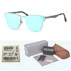 Occhiali da sole vintage cat eye per uomo e donna uv400_voghion.com