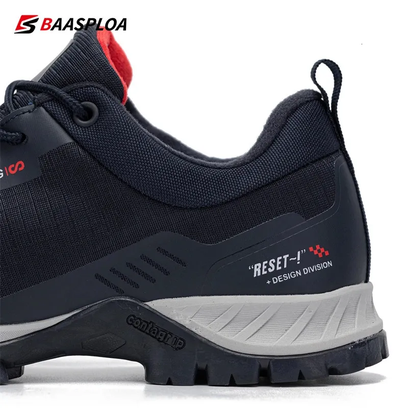 Scarpe da uomo comode, anti-usura, impermeabili, da trekking e da esterno, alla moda, Baasploa New240619_voghion.com