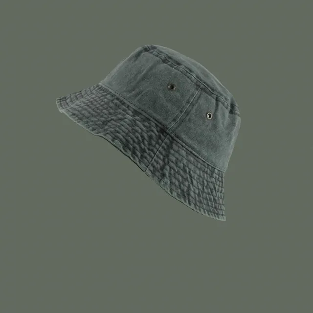 Vente chaude Mode Lavé Denim Chapeaux Unisexe Solide Vintag Été Y2k Casquette De Pêcheur pour Femmes Hommes Seau Panama Chapeau Protection Solaire_voghion.com