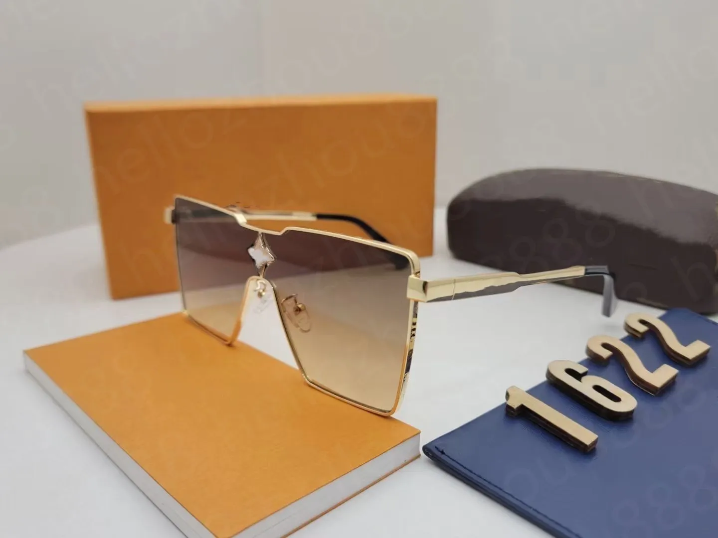 Luxur Top Quality Classic Pilot 1622 Cyclone Sunglasses Designer Brand Fashion Mens Womens Sun Glasses Eyewear Metal_viptrois.com