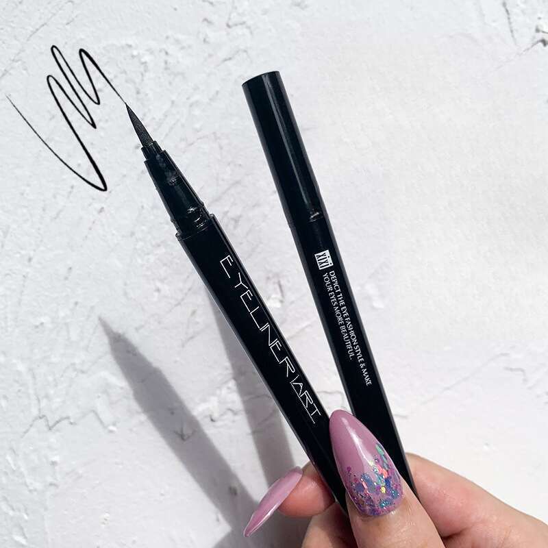 Eyeliner glamour et éblouissant, adapté aux débutants, séchage rapide, imperméable_voghion.com