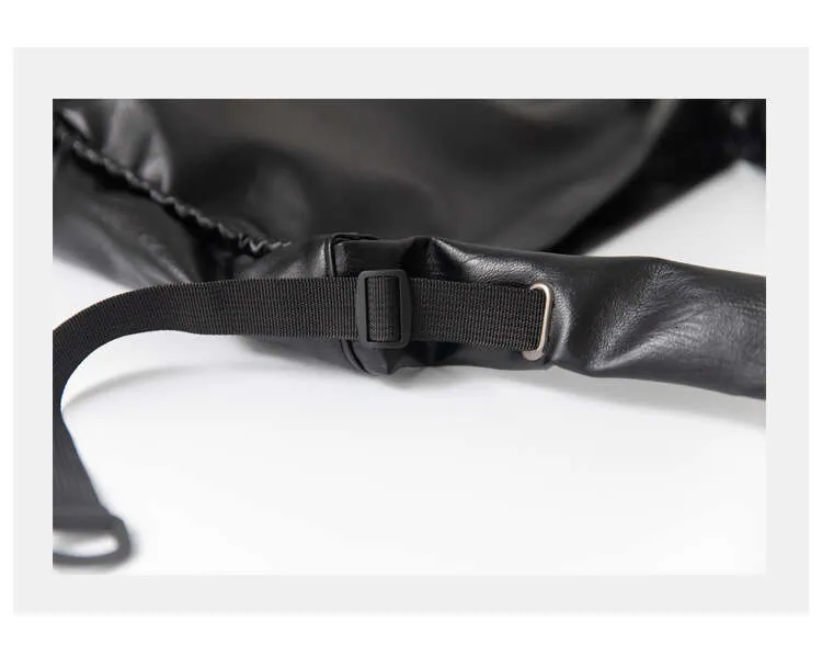 Nouveau sac fourre-tout à bandoulière plissé tendance pour campus universitaire_voghion.com