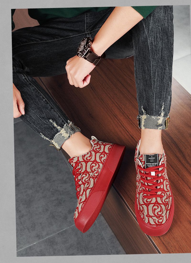 Chaussures décontractées pour hommes, grandes tailles, tendance chinoise chic, respirantes, confortables, simples, pour étudiants, 2024_voghion.com