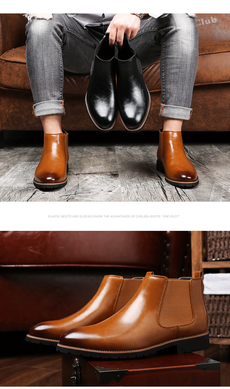 Neue Casual Vielseitige Kurze männer Große Schuhe Stiefel_voghion.com