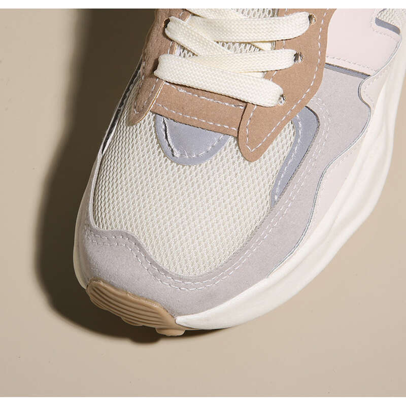 Damen Laufschuhe Mit Dicker Sohle Bequeme Freizeitschuhe_voghion.com