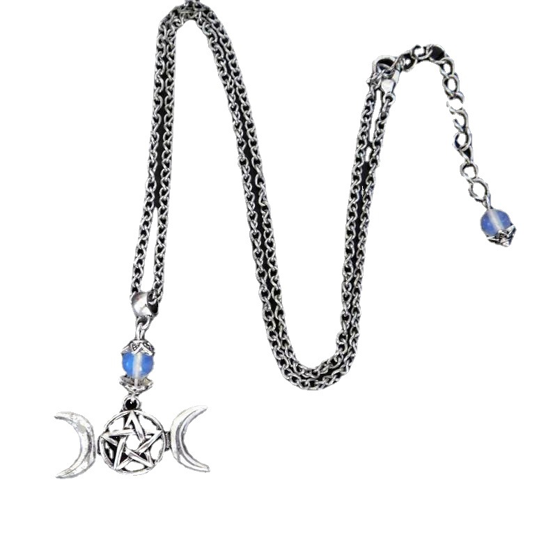 Collane Perline di cristallo Collana Tripla Luna_voghion.com