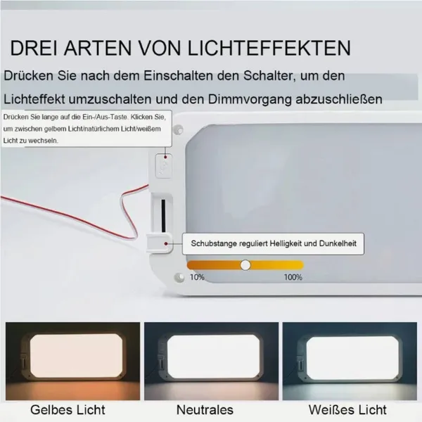 Spot LED de plafond à intensité variable 12V/30V pour intérieur de camping-car ou caravane_voghion.com