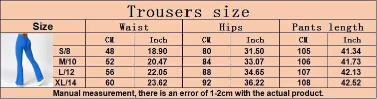 New Yoga Flare Leggings High Waist Wide Leg Pants Women Gym Fiess Sports Flared Pant Dance Trousers V-shaped Hip M llolg_voghion.com