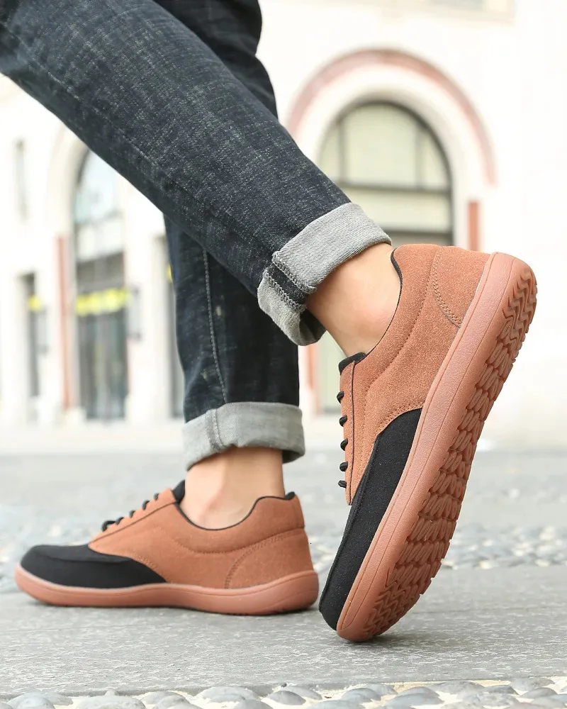 Casual Sneakers Lightweight Non-slip Walking Minimalist Loafers_voghion.com