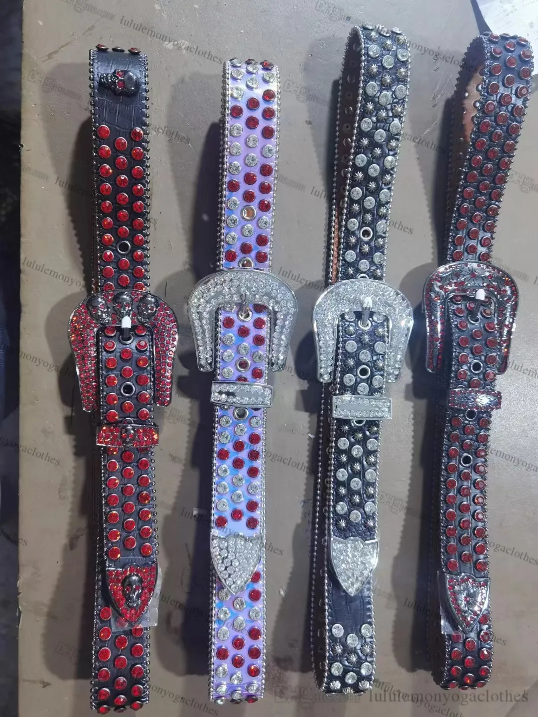 Ceinture BB de haute qualité strass bling MICHAEL femme hommes ceintures de créateur KOR cadeau d'anniversaire SACS À MAIN cintura uomo bleu_voghion.com