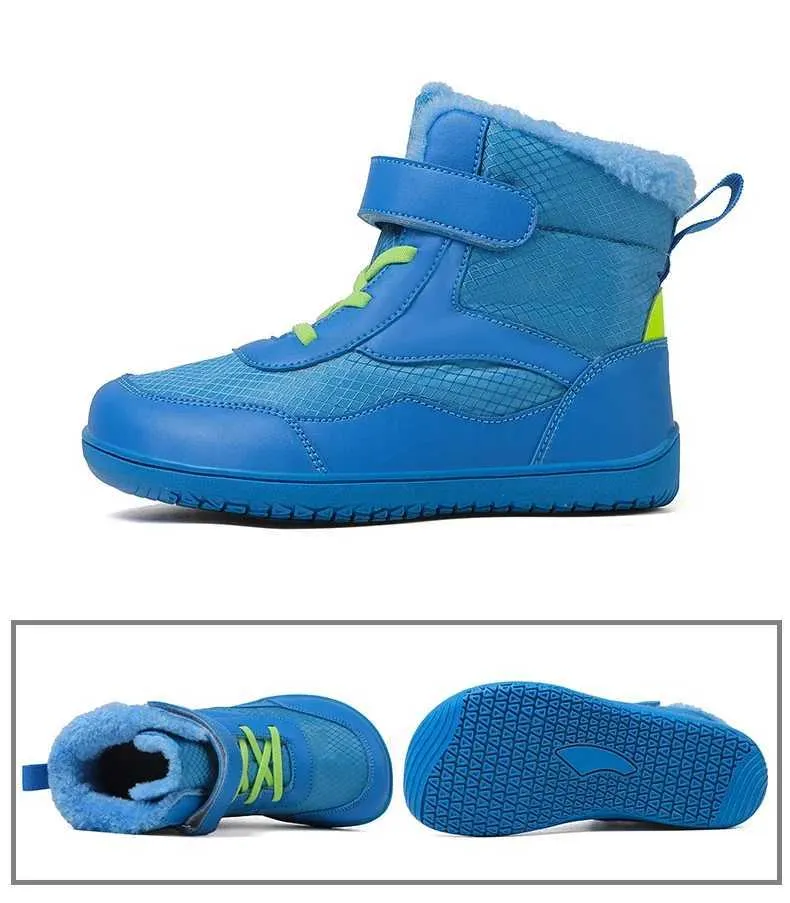 Athletic Outdoor Geeignet für kleine Kinder kleine große Baumwolle Kinder High Heels Jungen und Mädchen Zero Drop Schuhe_voghion.com