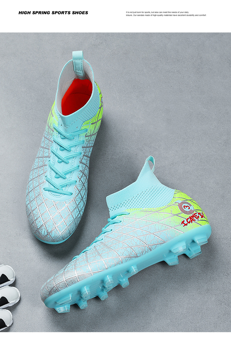 Professional Unisex Soccer Shoes Men Women Football Boots Training Sport Footwear Match Sneakers Non-slip Drop Shipping_voghion.com