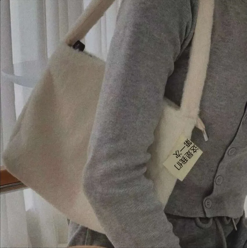 Sac à main malaisien en tissu crème et en laine pour femme avec fibre de haute qualité_voghion.com