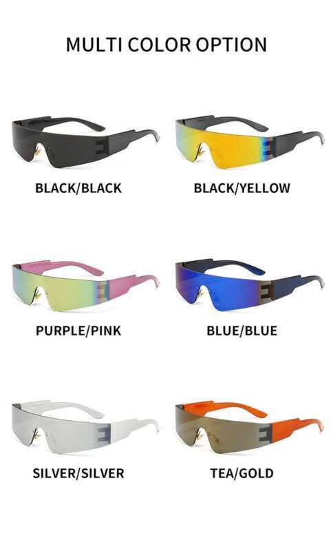 【 Fit Facial Curve 】 Chengkai Cyberpunk Future Technology Frameless Integrated For Driving, Cycling, Street Photography,_voghion.com