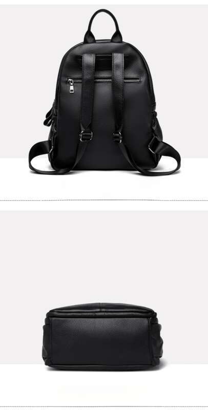 Nova bolsa de couro feminina com pingente de urso e ombro duplo, grande capacidade_voghion.com