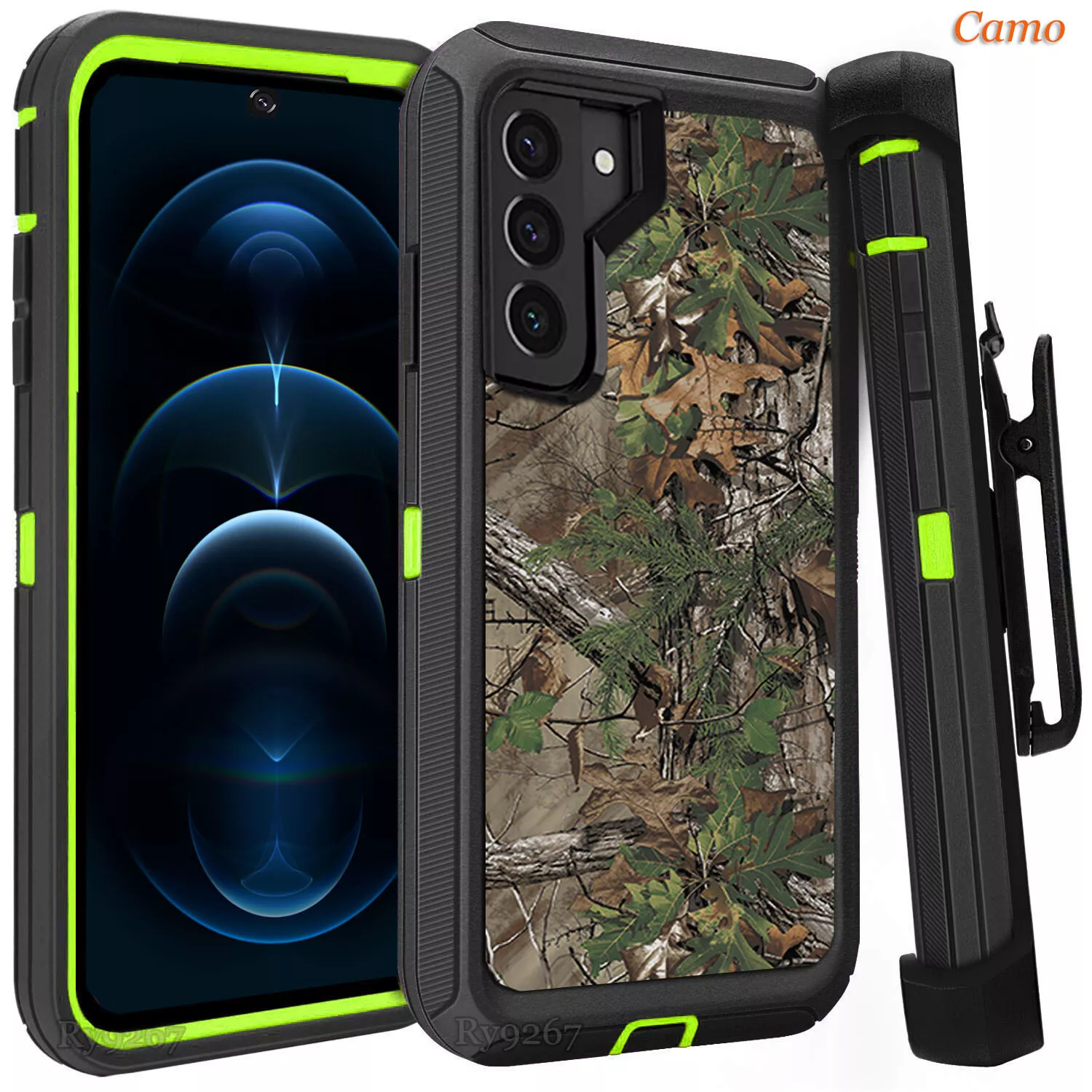 For Samsung Galaxy S22| S22+| 22 Ultra Case Protective Cover With Clip Suitable For Otter.box Defender_voghion.com